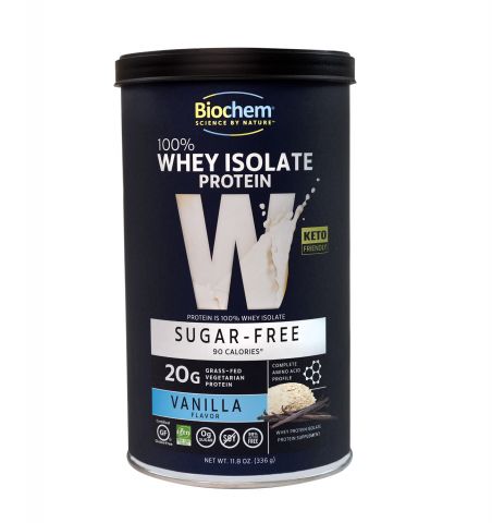 Vanilla Whey Protein, Sugar Free, 11.8oz, 14 Servings
